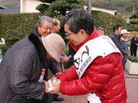 遊説活動（江田島）