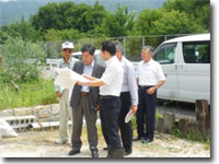 江田島市視察にて