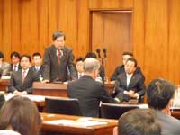 衆議院経済産業委員会にて